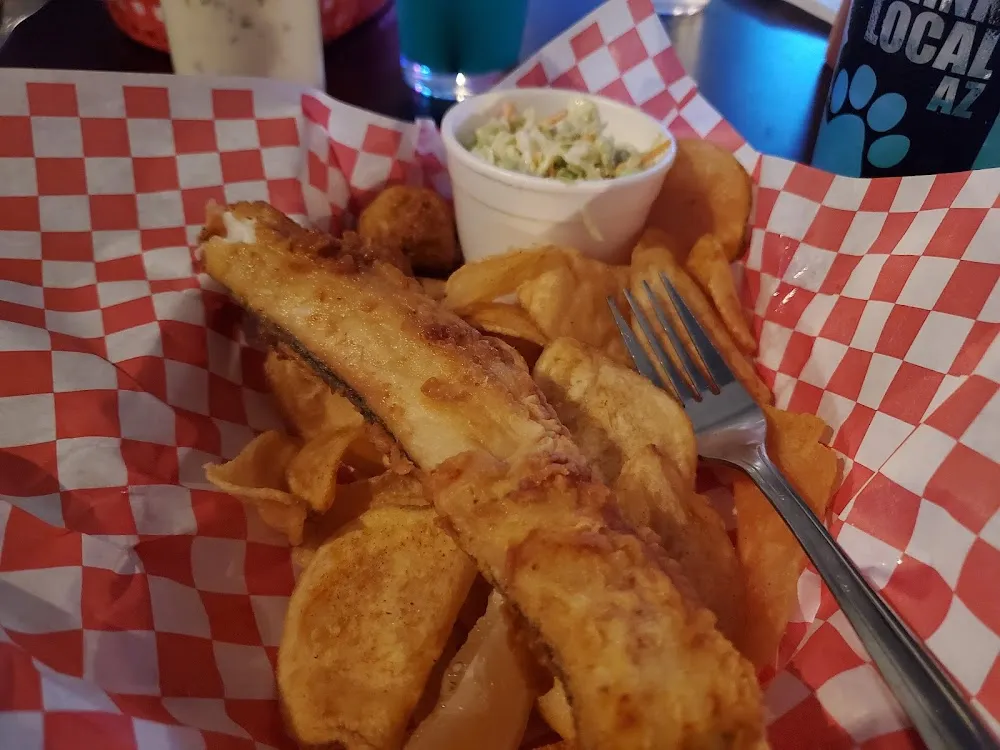 Walleye Pub Chips Senior Serving